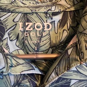 Izod Golf Shirt Floral